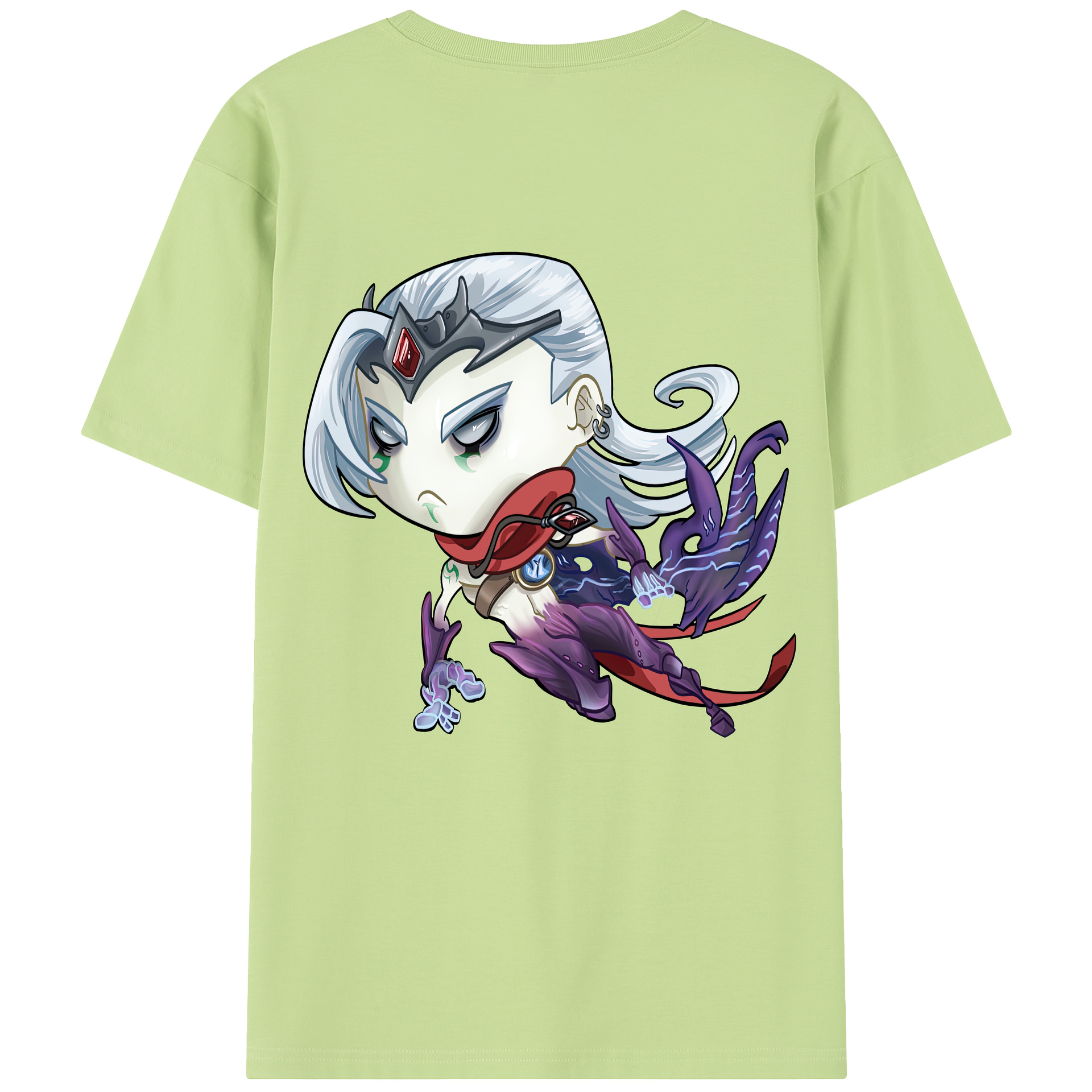 リーグ・オブ・レジェンド League of Legends LOL 綿100％半袖Tシャツ（背面プリント）